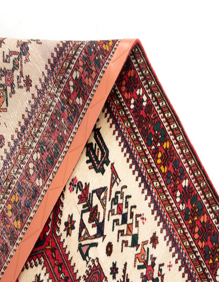 Detail image of 3' 6 x 5' 3  Hand Knotted Nasrabad Persian Wool Rug