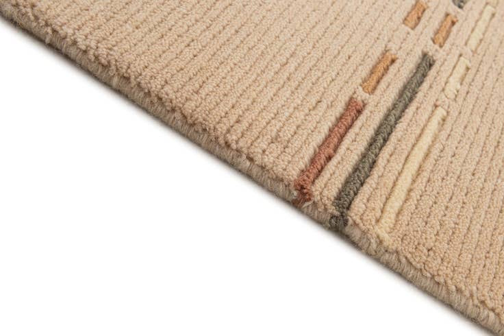 Detail image of 3' 1 x 5' 1 Hand Knotted Nepal Wool Rug
