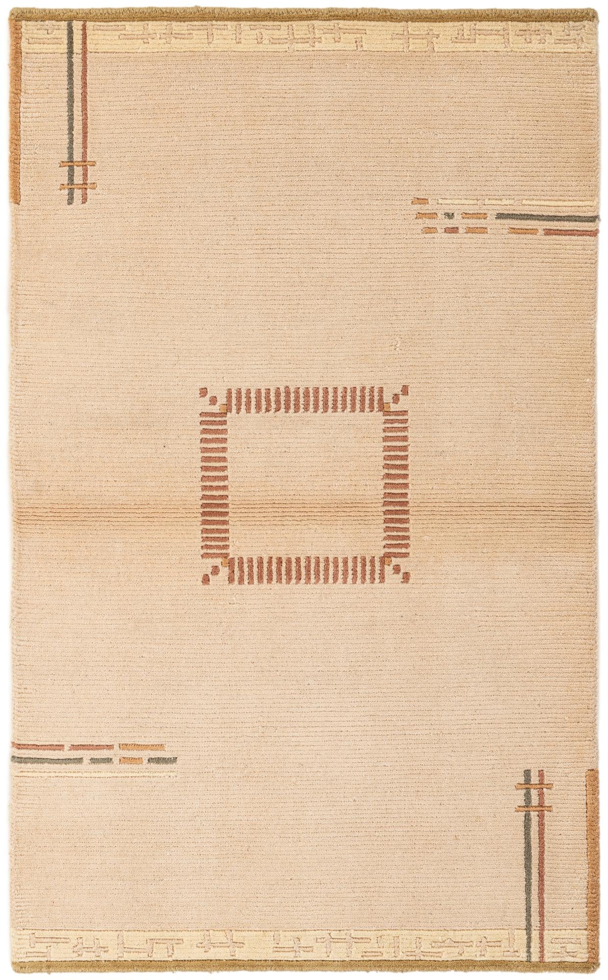 3' 1 x 5' 1 Hand Knotted Nepal Wool Rug