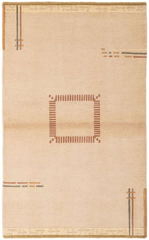 3' 1 x 5' 1 Hand Knotted Nepal Wool Rug