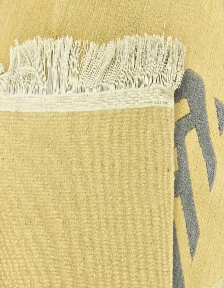 Detail image of 5' 8 x 8'  Hand Knotted Nepal Wool Rug