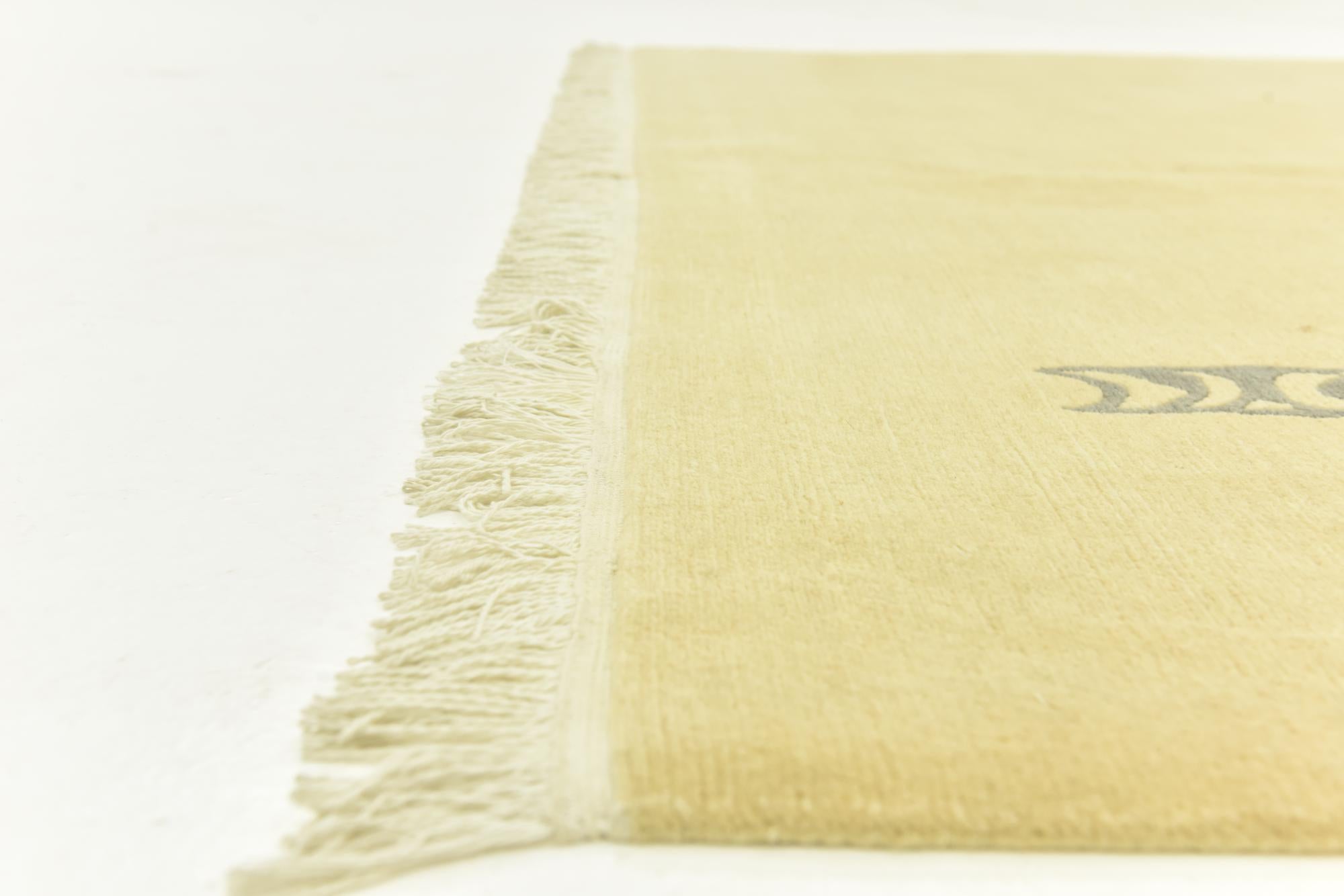5' 8 x 8' Hand Knotted Nepal Wool Rug