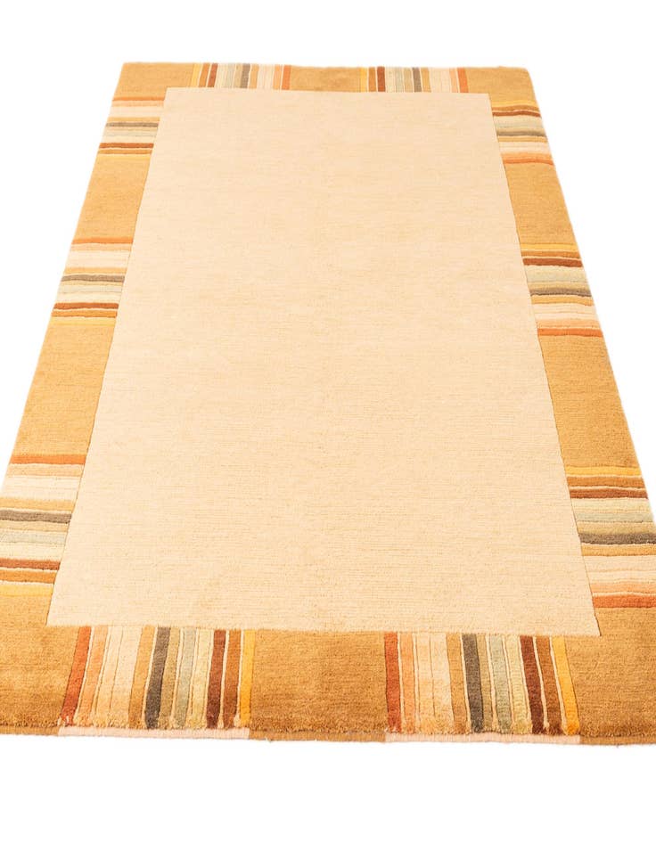 Detail image of 4' 8 x 6' 7  Hand Knotted Nepal Wool Rug