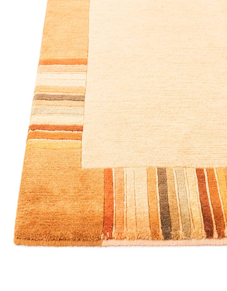 Detail image of 4' 8 x 6' 7  Hand Knotted Nepal Wool Rug