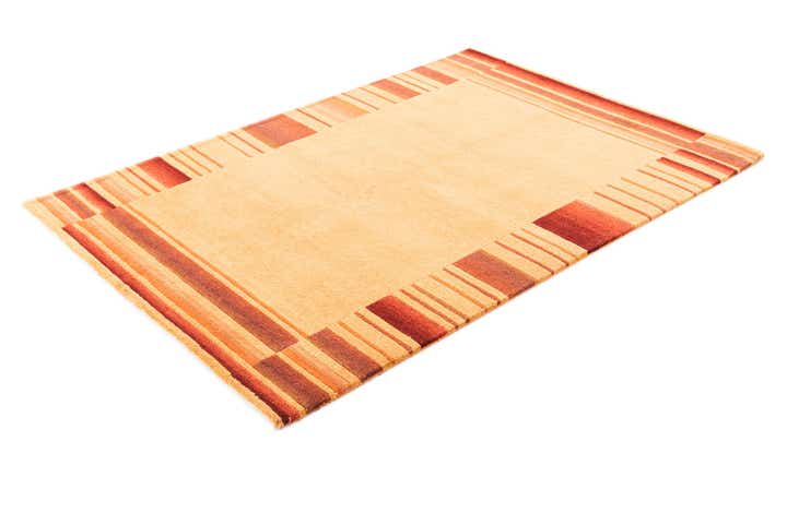 4' 7 x 6' 6 Hand Knotted Nepal Wool Rug