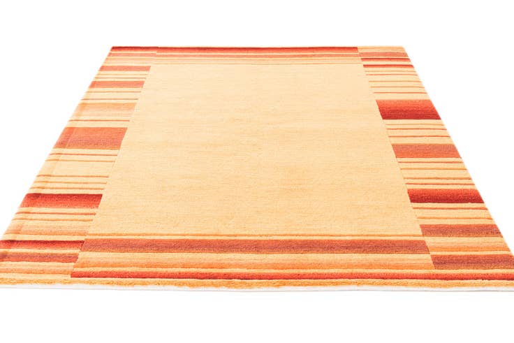 Detail image of 4' 7 x 6' 6 Hand Knotted Nepal Wool Rug