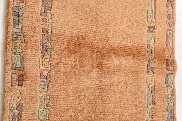 Detail image of 2' 5 x 4' 7 Hand Knotted Nepal Wool Rug