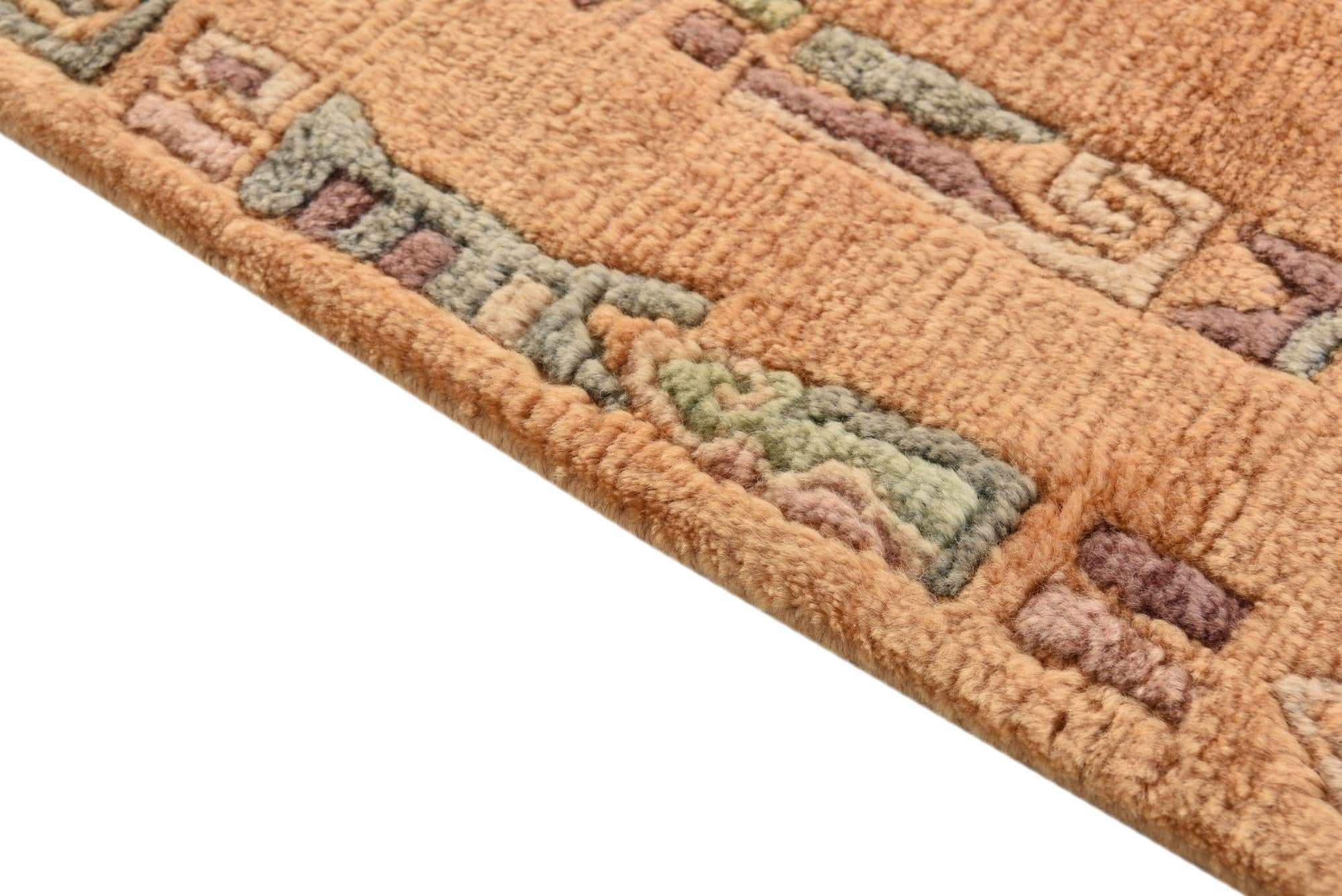 2' 5 x 4' 7 Hand Knotted Nepal Wool Rug