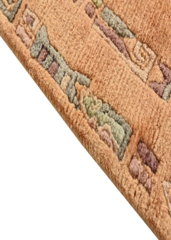 2' 5 x 4' 7 Hand Knotted Nepal Wool Rug