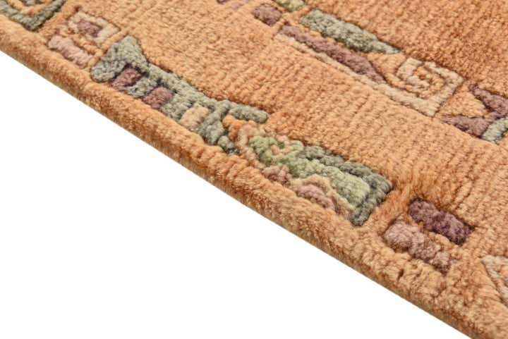 2' 5 x 4' 7 Hand Knotted Nepal Wool Rug