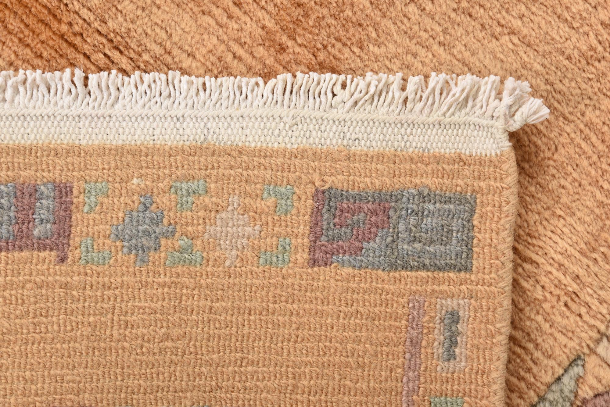 2' 5 x 4' 7 Hand Knotted Nepal Wool Rug