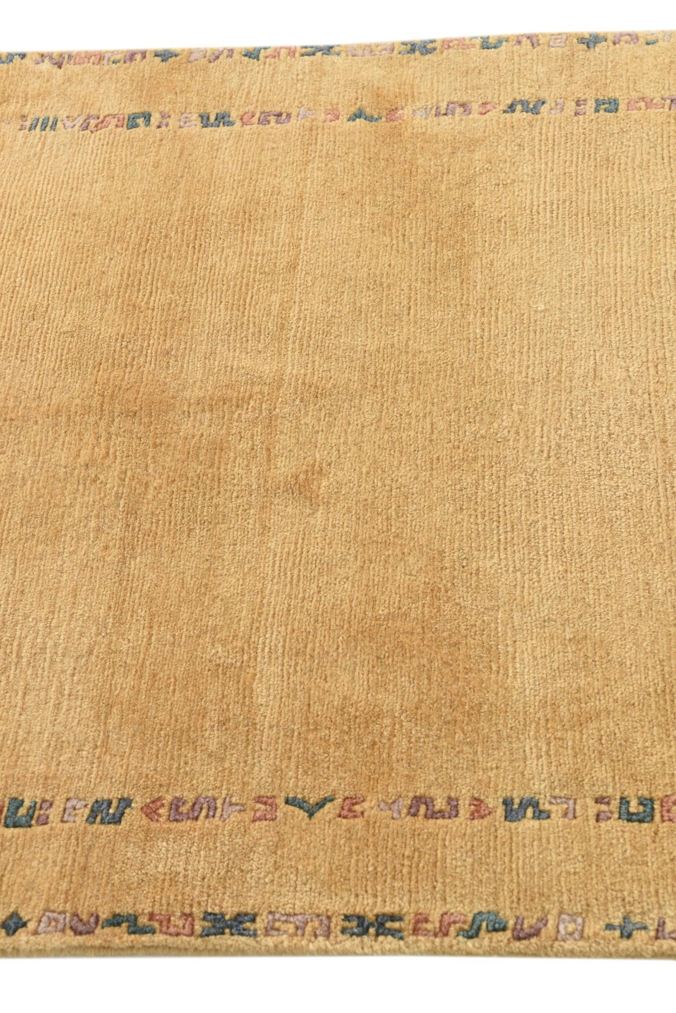 3' x 5' 4 Hand Knotted Nepal Wool Rug