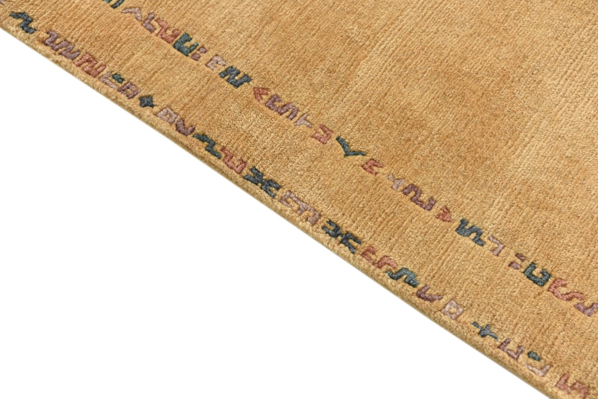 3' x 5' 4 Hand Knotted Nepal Wool Rug