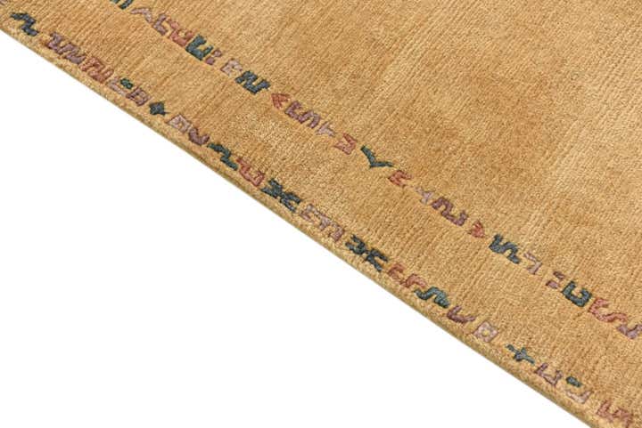 3' x 5' 4 Hand Knotted Nepal Wool Rug