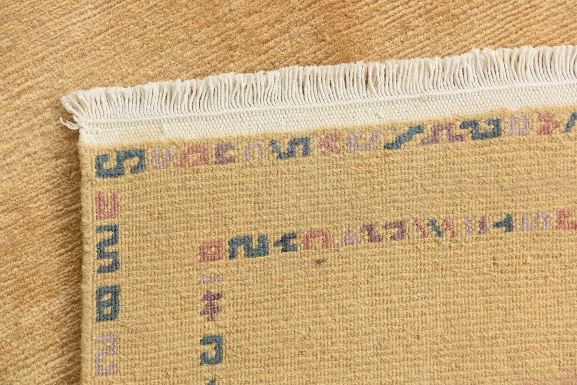 3' x 5' 4 Hand Knotted Nepal Wool Rug