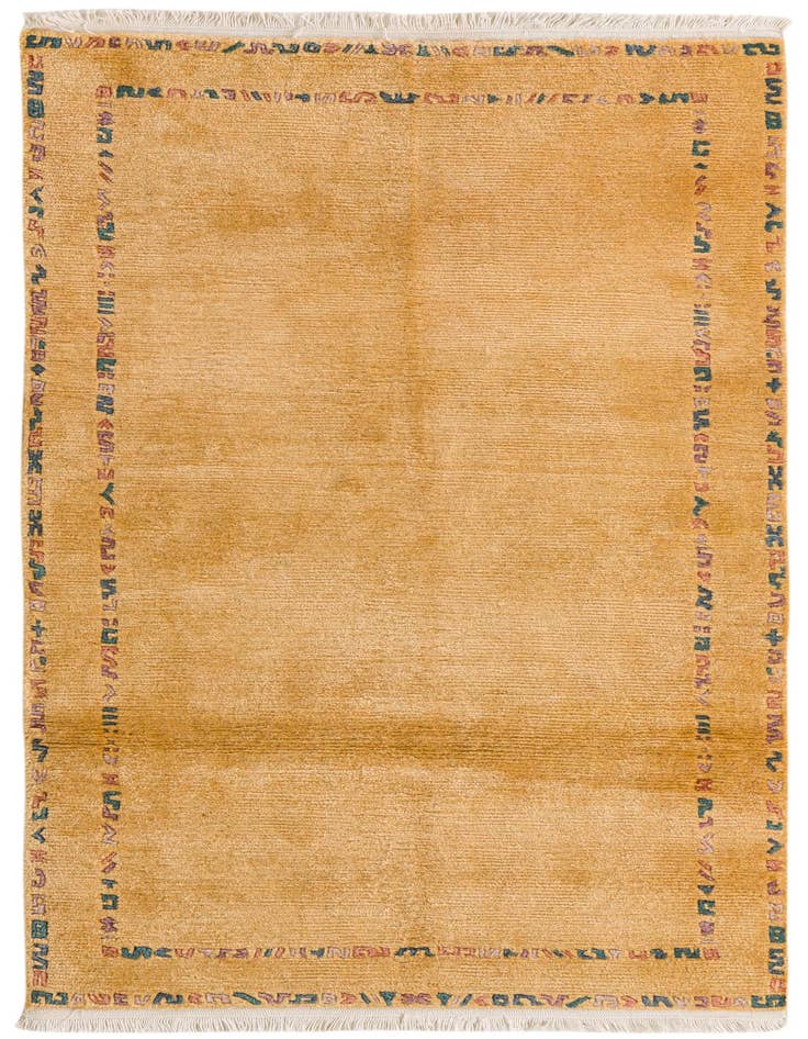 Detail image of 3' x 5' 4 Hand Knotted Nepal Wool Rug