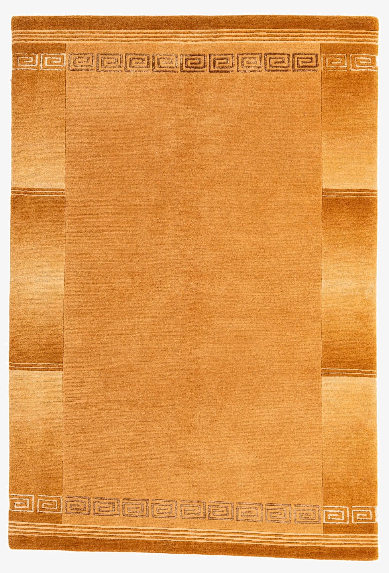 4' 7 x 6' 9  Hand Knotted Nepal Wool Rug