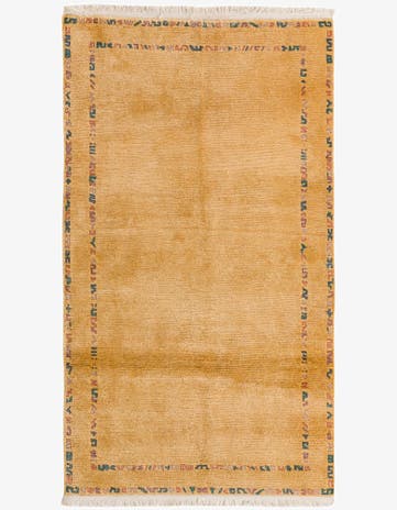 3' x 5' 4 Hand Knotted Nepal Wool Rug