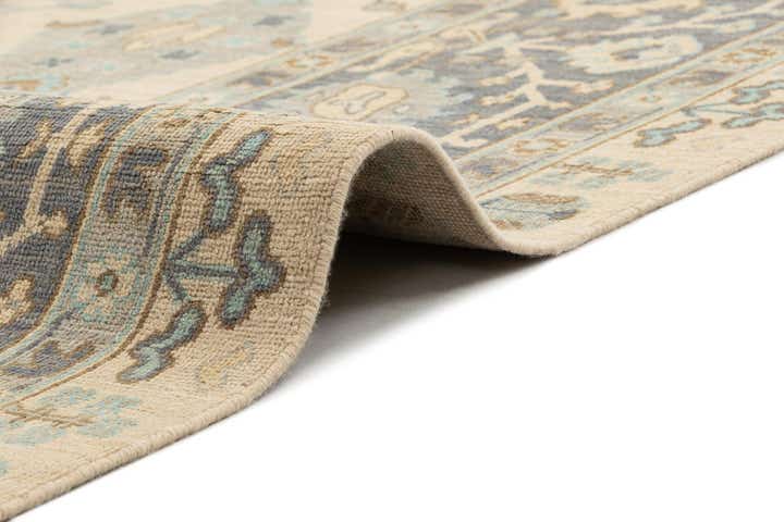 9' x 12' 2 Hand Knotted Oushak Rug
