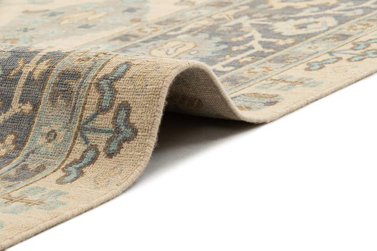 Detail image of 9' x 12' 2 Hand Knotted Oushak Rug