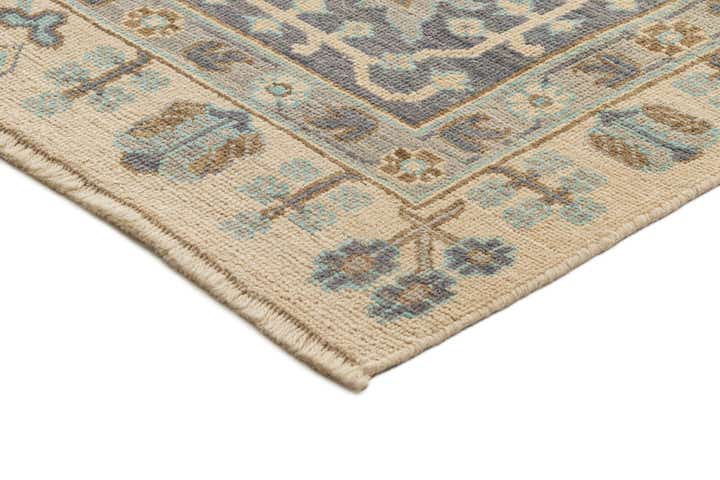 9' x 12' 2 Hand Knotted Oushak Rug