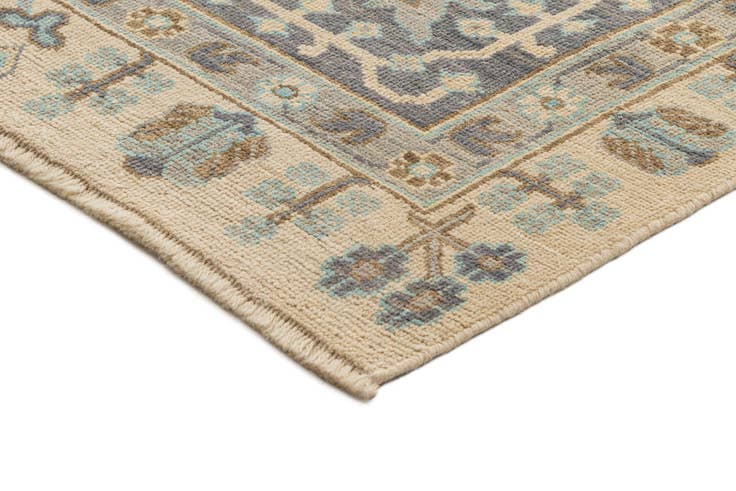 Detail image of 9' x 12' 2 Hand Knotted Oushak Rug