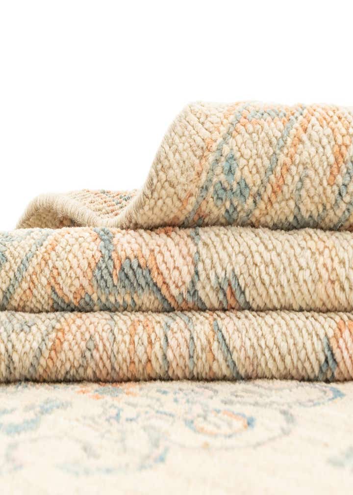 8' 11 x 11' 7 Hand Knotted Oushak Rug