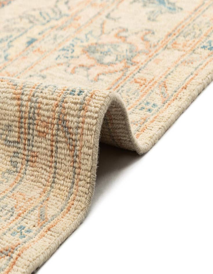 Detail image of 8' 11 x 11' 7 Hand Knotted Oushak Rug