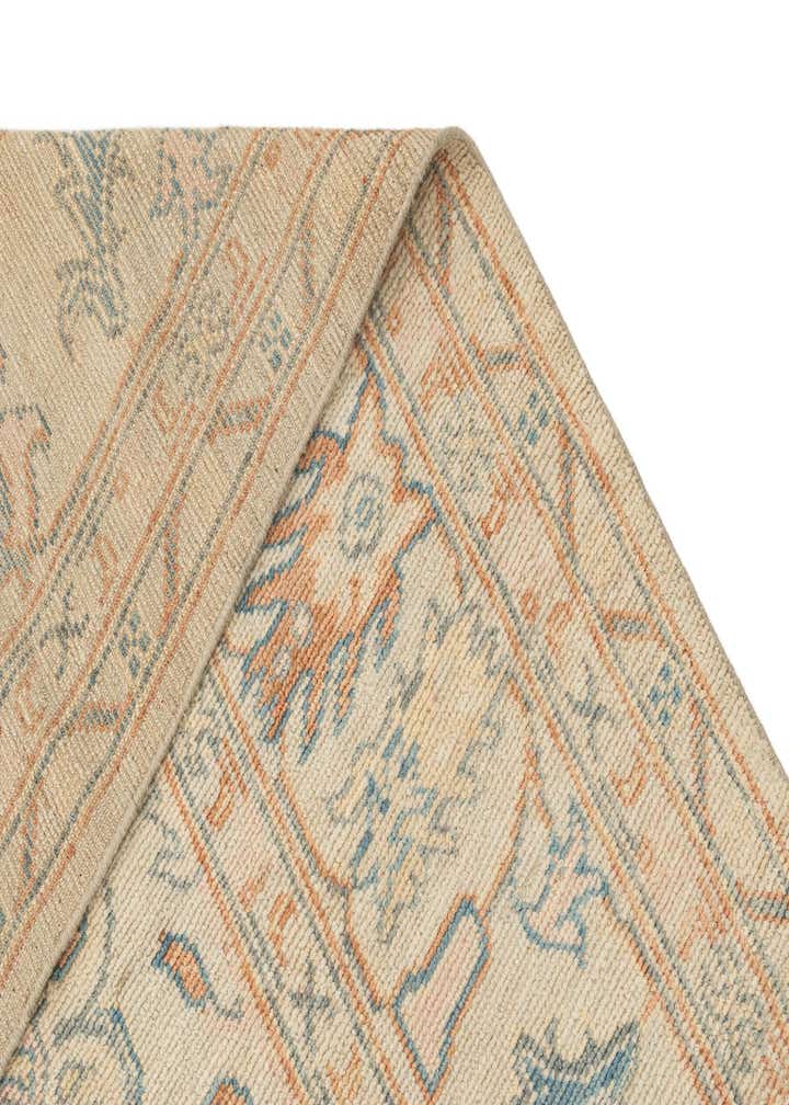 8' 11 x 11' 7 Hand Knotted Oushak Rug