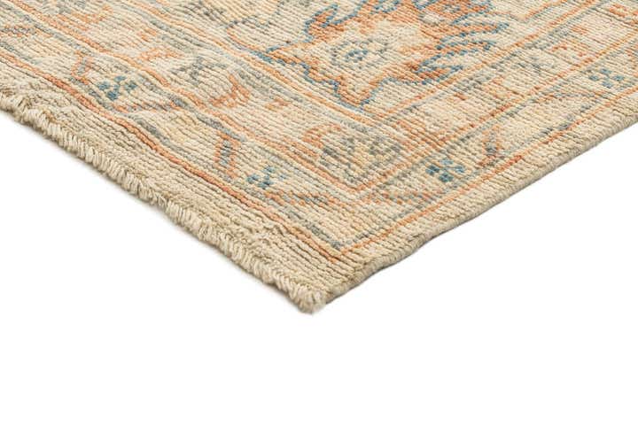 8' 11 x 11' 7 Hand Knotted Oushak Rug