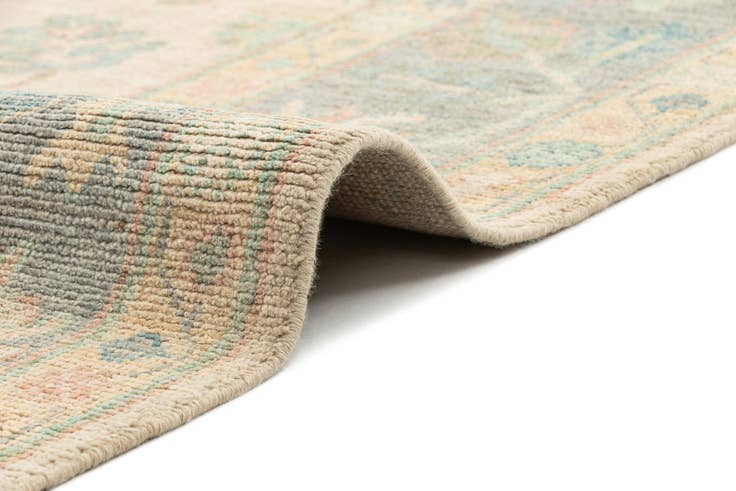 Detail image of 8' 1 x 9' 11 Hand Knotted Oushak Rug