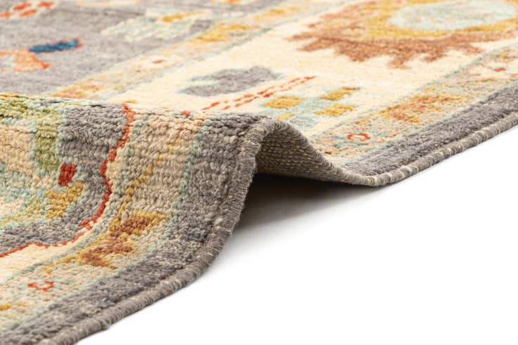 Detail image of 8' 2 x 10' 2 Hand Knotted Oushak Rug
