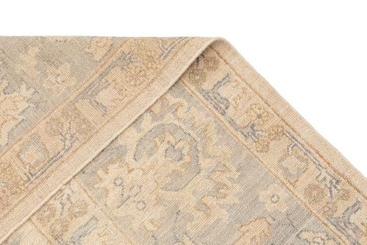 9' 10 x 13' 8 Hand Knotted Oushak Rug
