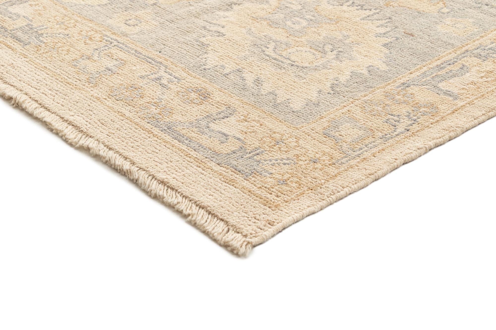 9' 10 x 13' 8 Hand Knotted Oushak Rug