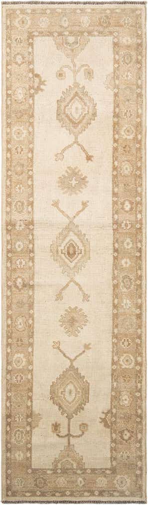 2' 9 x 10' Hand Knotted Oushak Rug