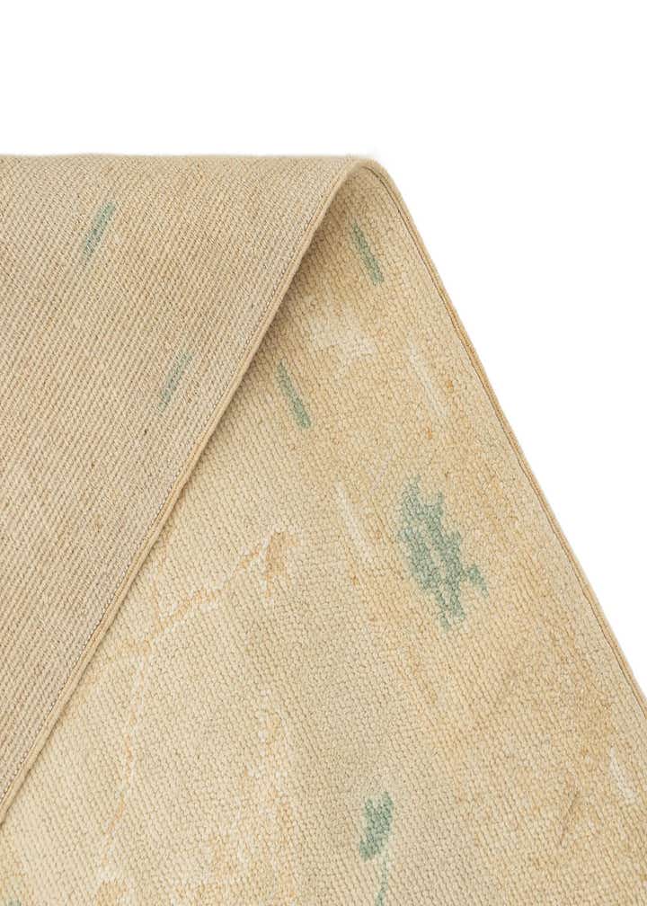2' 7 x 10' Hand Knotted Oushak Rug