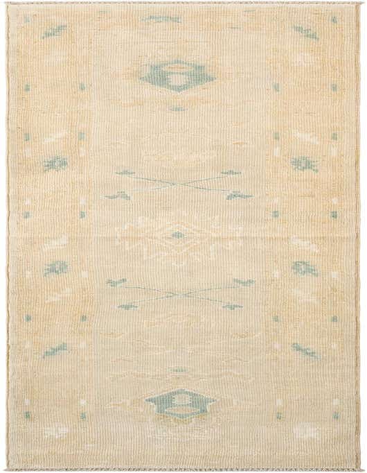 2' 7 x 10' Hand Knotted Oushak Rug