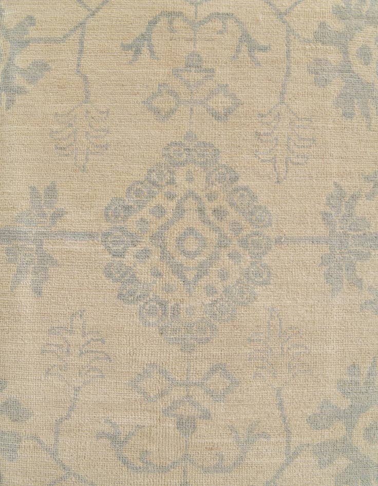 Detail image of 8' 7 x 12' 4 Hand Knotted Oushak Wool Rug