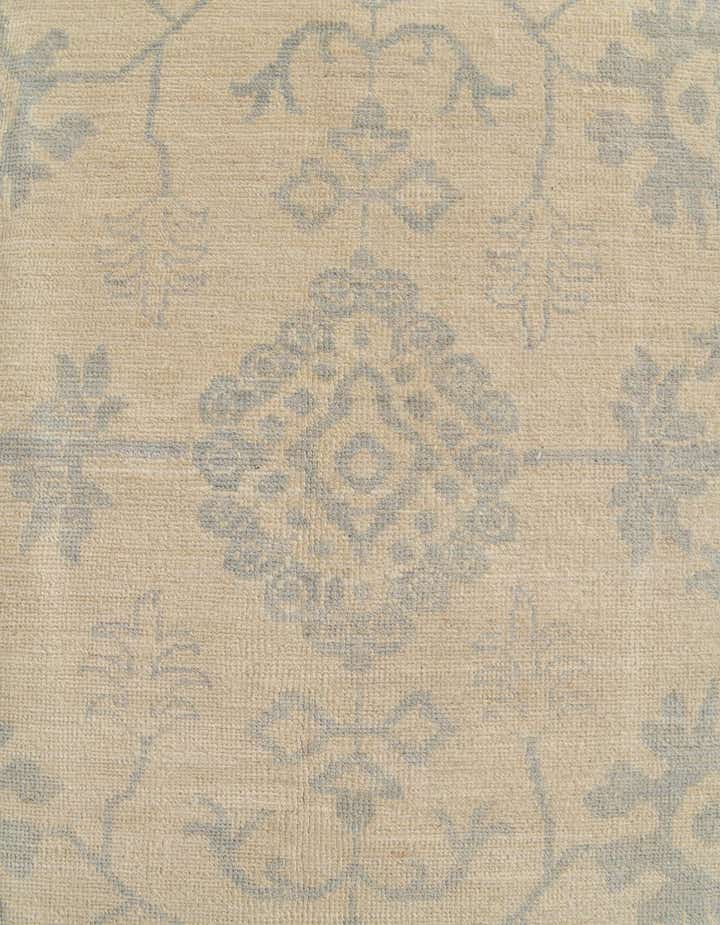 8' 7 x 12' 4 Hand Knotted Oushak Wool Rug