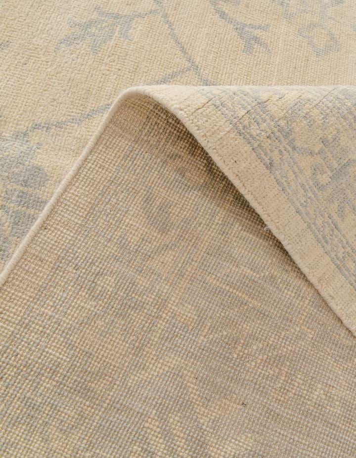 8' 7 x 12' 4 Hand Knotted Oushak Wool Rug