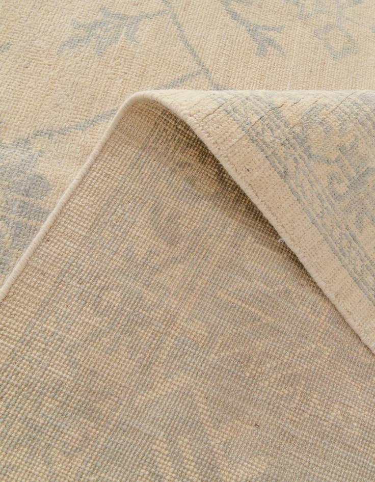 Detail image of 8' 7 x 12' 4 Hand Knotted Oushak Wool Rug