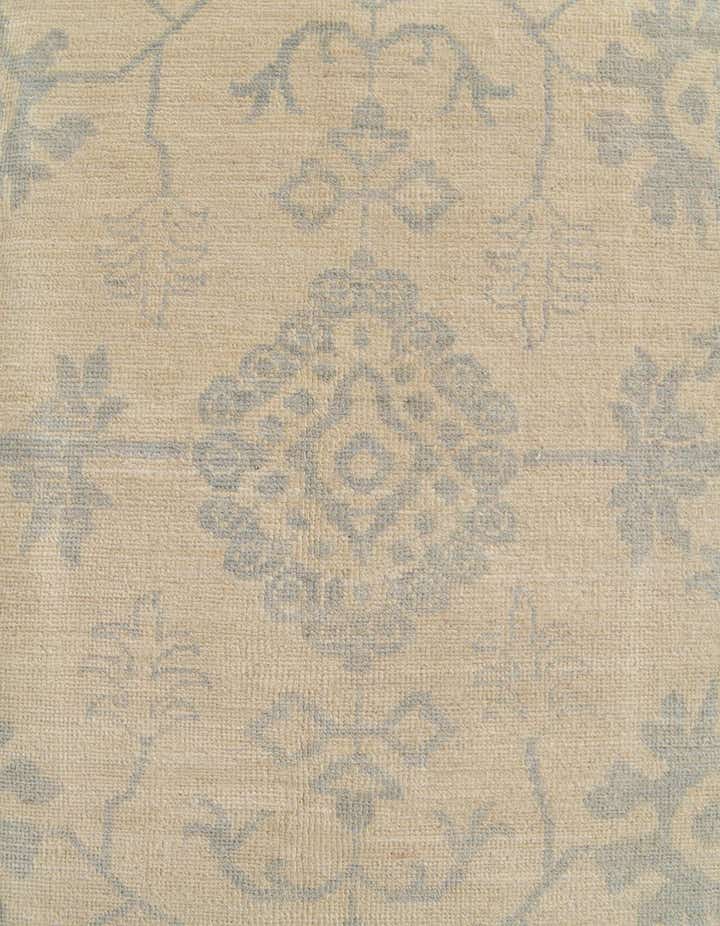 8' 7 x 12' 4 Hand Knotted Oushak Wool Rug