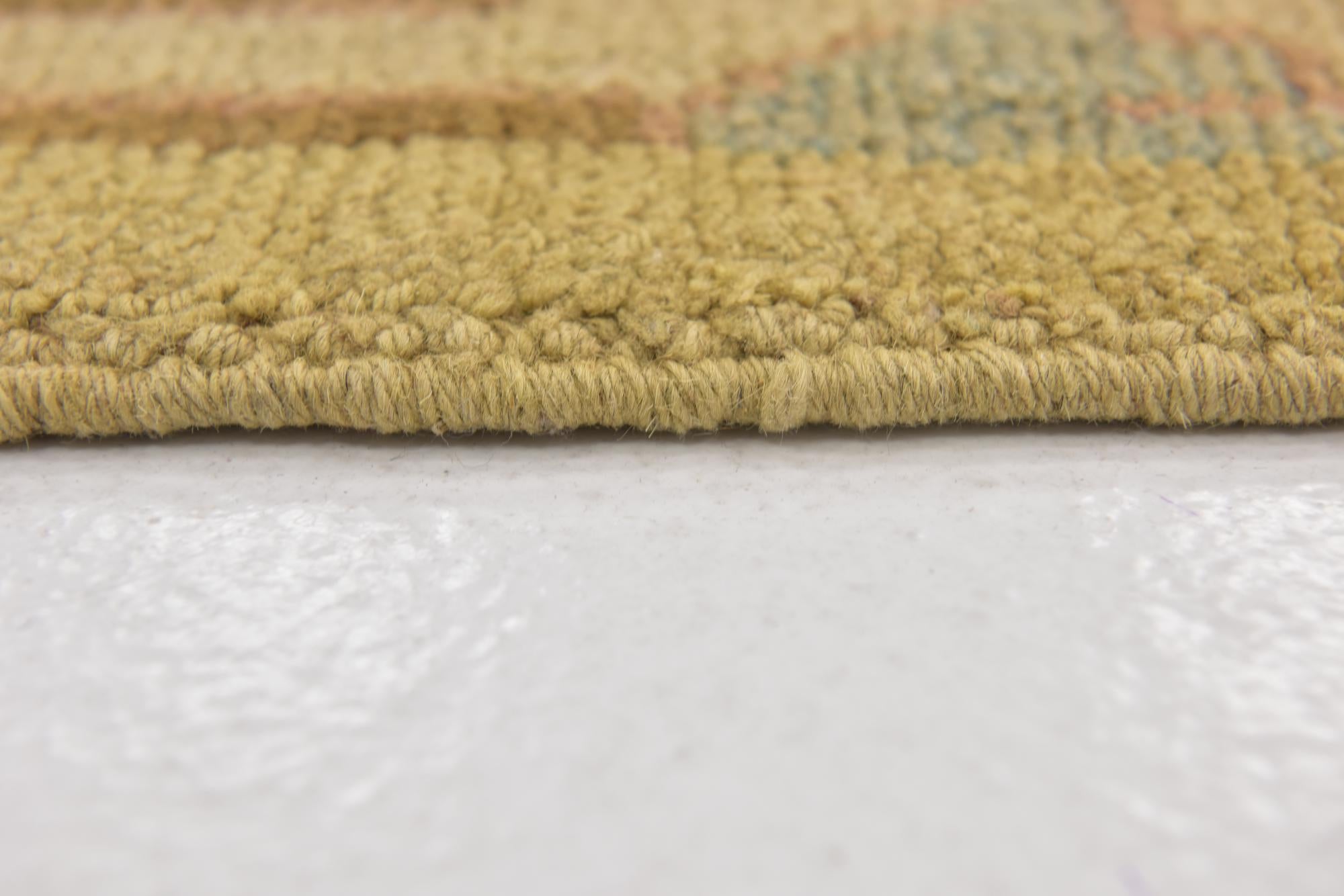8' 6 x 12' 7 Hand Knotted Oushak Wool Rug