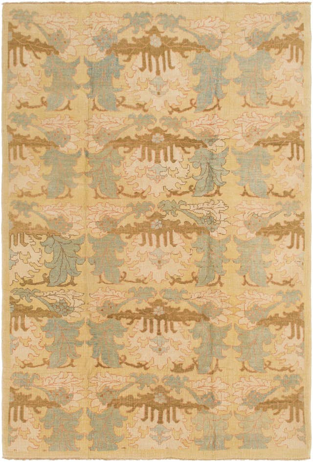 Detail image of 260cm x 385cm anudado a mano Oushak Alfombra Lana