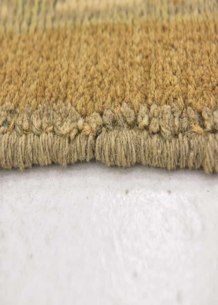 3' 8 x 6' 4 Hand Knotted Oushak Wool Rug