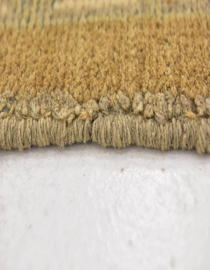 Detail image of 3' 8 x 6' 4 Hand Knotted Oushak Wool Rug