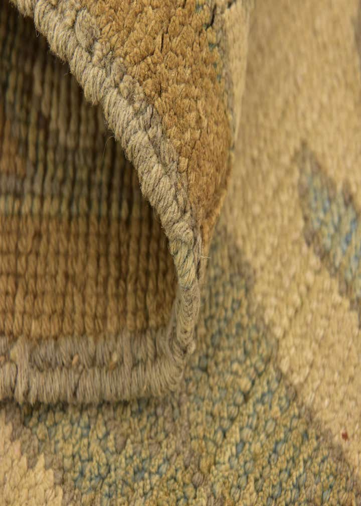 3' 8 x 6' 4 Hand Knotted Oushak Wool Rug