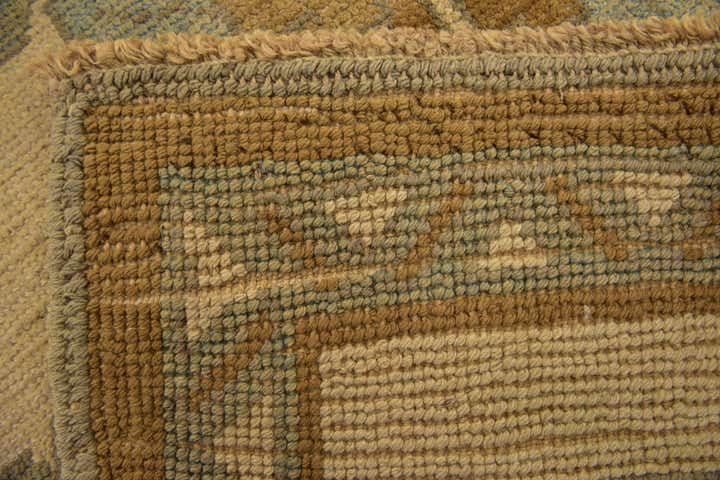 110cm x 195cm anudado a mano Oushak Alfombra Lana