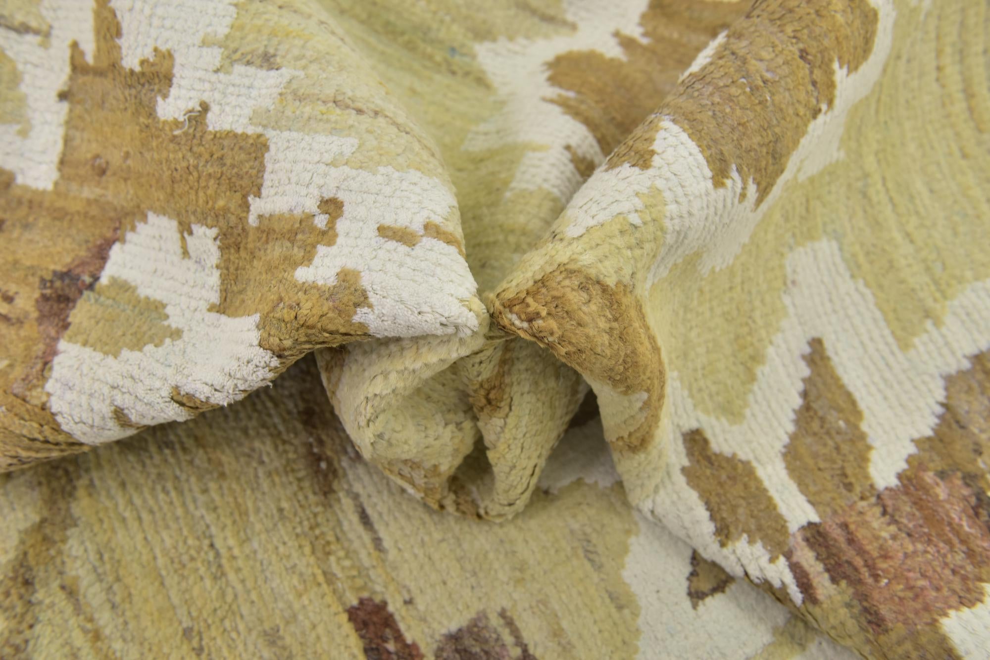 11' 4 x 16' 5 Hand Knotted Oushak Rug