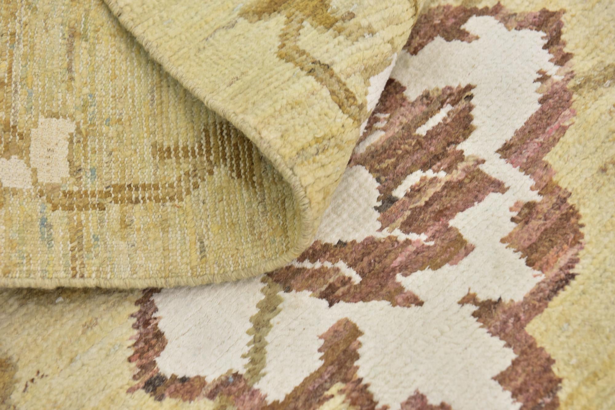 11' 4 x 16' 5 Hand Knotted Oushak Rug